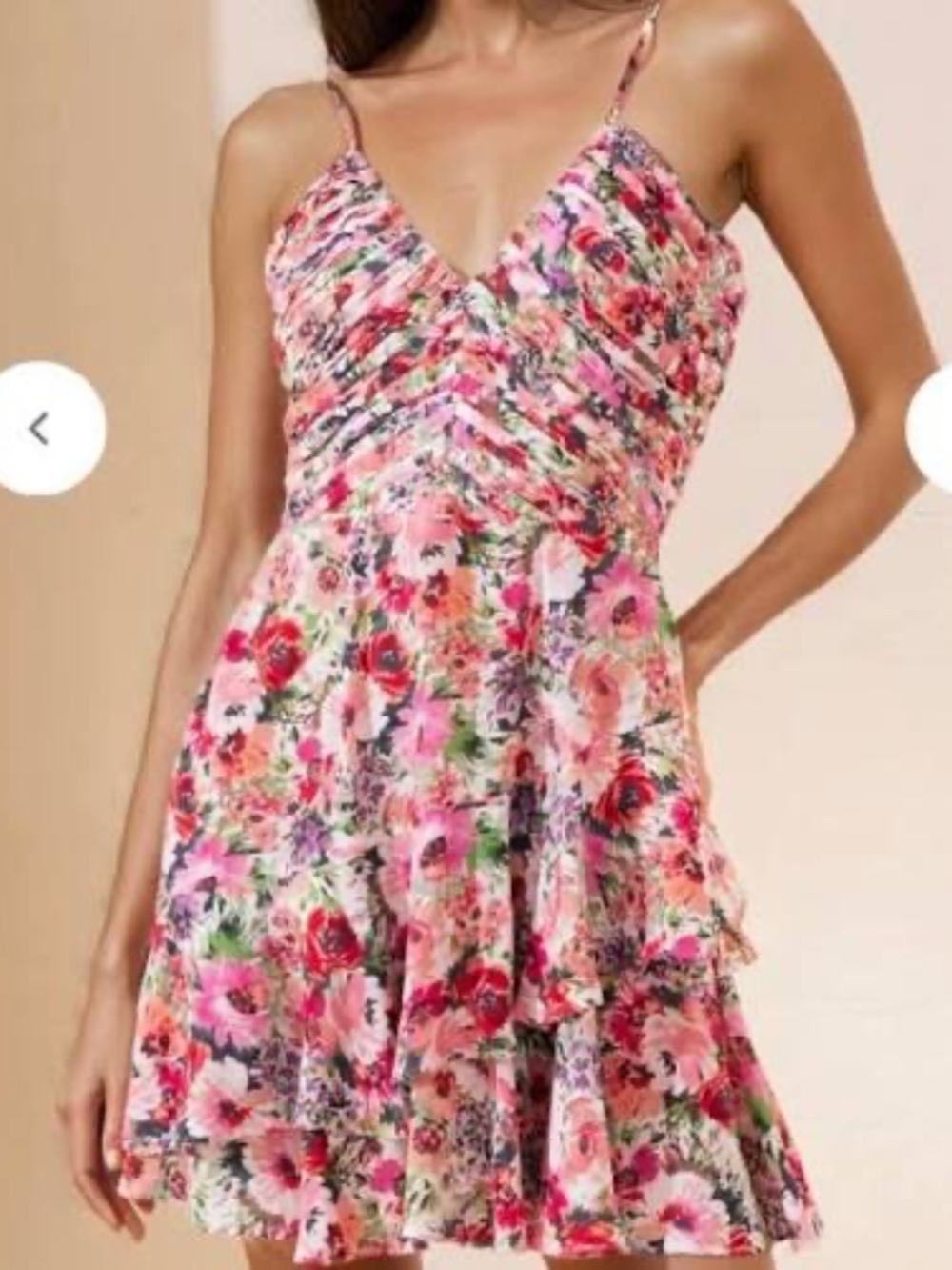 Jax Floral Mini Dress Yumi Kim
